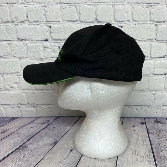 Derrick Dispatcher Hat Cap Strap Back Black Oilfield Embroidered Logo Oil & Gas - Picture 2 of 8